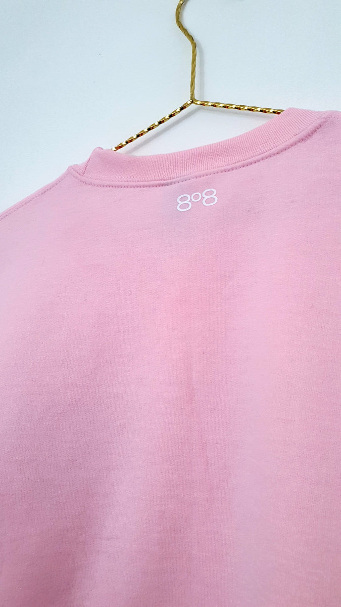 Love Heart Sweatshirt - Light Pink (Unisex)