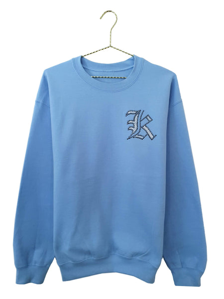 Varsity Sweatshirt - Light Blue