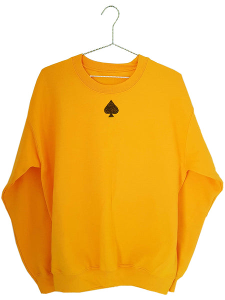 Ace Sweatshirt - Yellow | 808 Fashion London - 808fashion.com