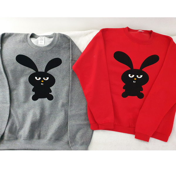 Bad Bunny Sweatshirt- Red