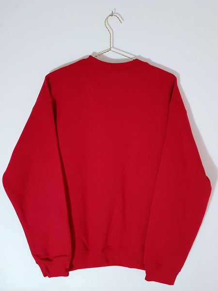 Studded Sweatshirt - Red | www.808fashion.com