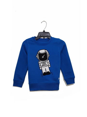 Rocket Man Sweatshirt - Royal Blue | 808 kids