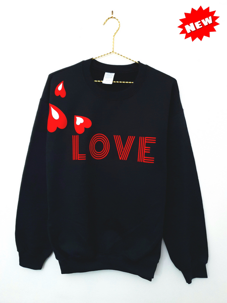 Love Droplet Sweatshirt - 808 Fashion London - www.808fashion.com