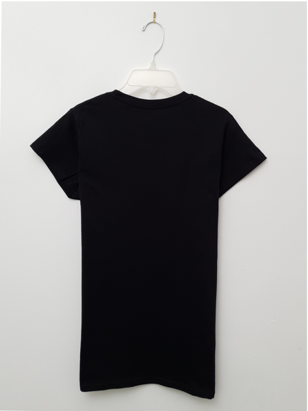 Oversized-Love Print T shirt - Black - Women