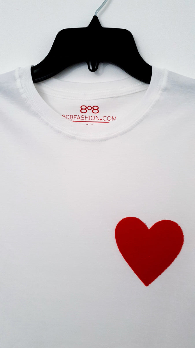 Luamoda Heart Logo Tee サイズ2 白 MJR & LION LOGO