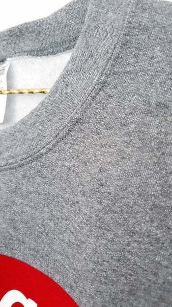 ICECREAM Caption Sweatshirt - Graphite Grey